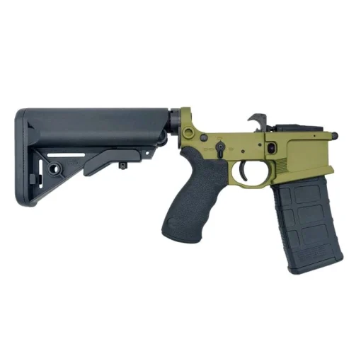 Franklin Armory BFSIII Equipped LIBERTAS BLR Complete AR15 Lower Receiver - OD Green | Installed BSFIII Trigger | B5 SOPMOD Stock Installed - Image 2