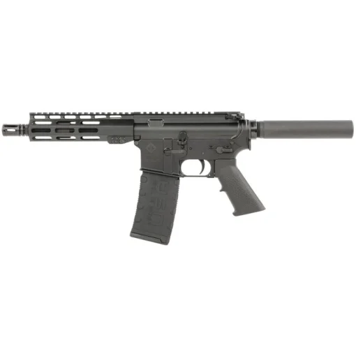 ATI MILSPORT Forged Aluminum AR Pistol - Black | 5.56NATO | 7.5" Barrel | 7" M-LOK Rail - Image 3