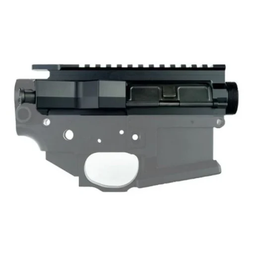 Franklin Armory Billet AR15 Upper Receiver - Black | Includes Forward Assist & Ejection Port Cover