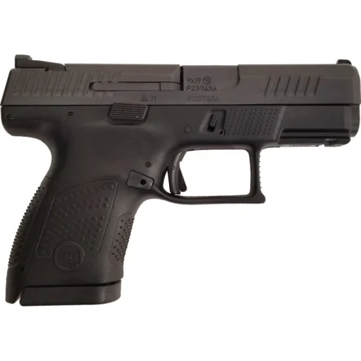 CZ P-10 S Pistol - Black | 9mm | 3.5" Barrel | 10rd | Luminescent Sight | Czech-made