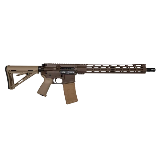 Diamondback DB15 AR Rifle - Brown Cerakote  5.56NATO  16 Barrel  15 M-Lok Handguard