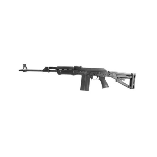 Zastava PAP M77 AK Sporting Rifle BULGED TRUNNION 1.5MM RECEIVER - Black  .308 Win  7.62 NATO  19.7 Chrome Lined Barrel  20rd  Polymer Furniture  Adjustable Gas System - Image 3