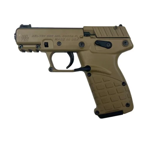 Kel-Tec P17 Pistol - Tan | .22 LR | 3.8" Threaded Barrel | 16rd - Image 2