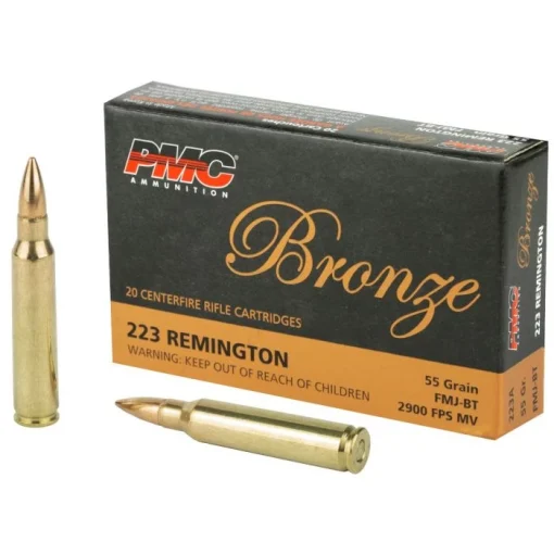 PMC Bronze .50 BMG Rifle Ammo - 660 Grain | FMJ-BT