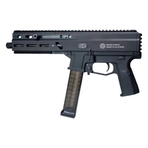 Grand Power Stribog SP45A3 .45 ACP Semi-Auto Pistol - Black | 8" Threaded Barrel | 3x 20rd Mags - Image 2