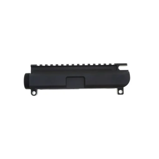 Wraithworks Billet Slick Side AR-15 Upper Receiver - Black | No Forward Assist or Brass Deflector