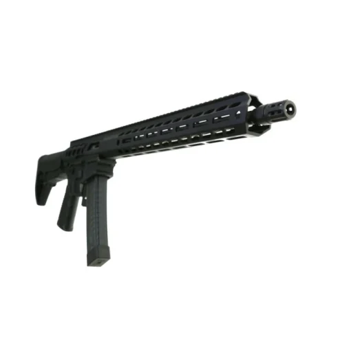 Wraithworks WARSCORP9 Side-charging AR Rifle - Black | 9mm | 16" Barrel | 13" M-LOK Rail | Accepts Scorpion Mags - Image 3