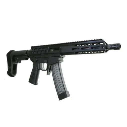 Wraithworks WARSCORP9 Side-charging AR Pistol - Black  9mm  8.5 Barrel  7 M-LOK Rail  SBA3 Brace  Accepts Scorpion Mags - Image 3