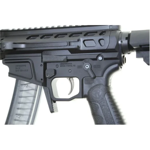 Wraithworks WARSCORP9 Side-charging AR Pistol - Black  9mm  8.5 Barrel  7 M-LOK Rail  SBA3 Brace  Accepts Scorpion Mags - Image 4